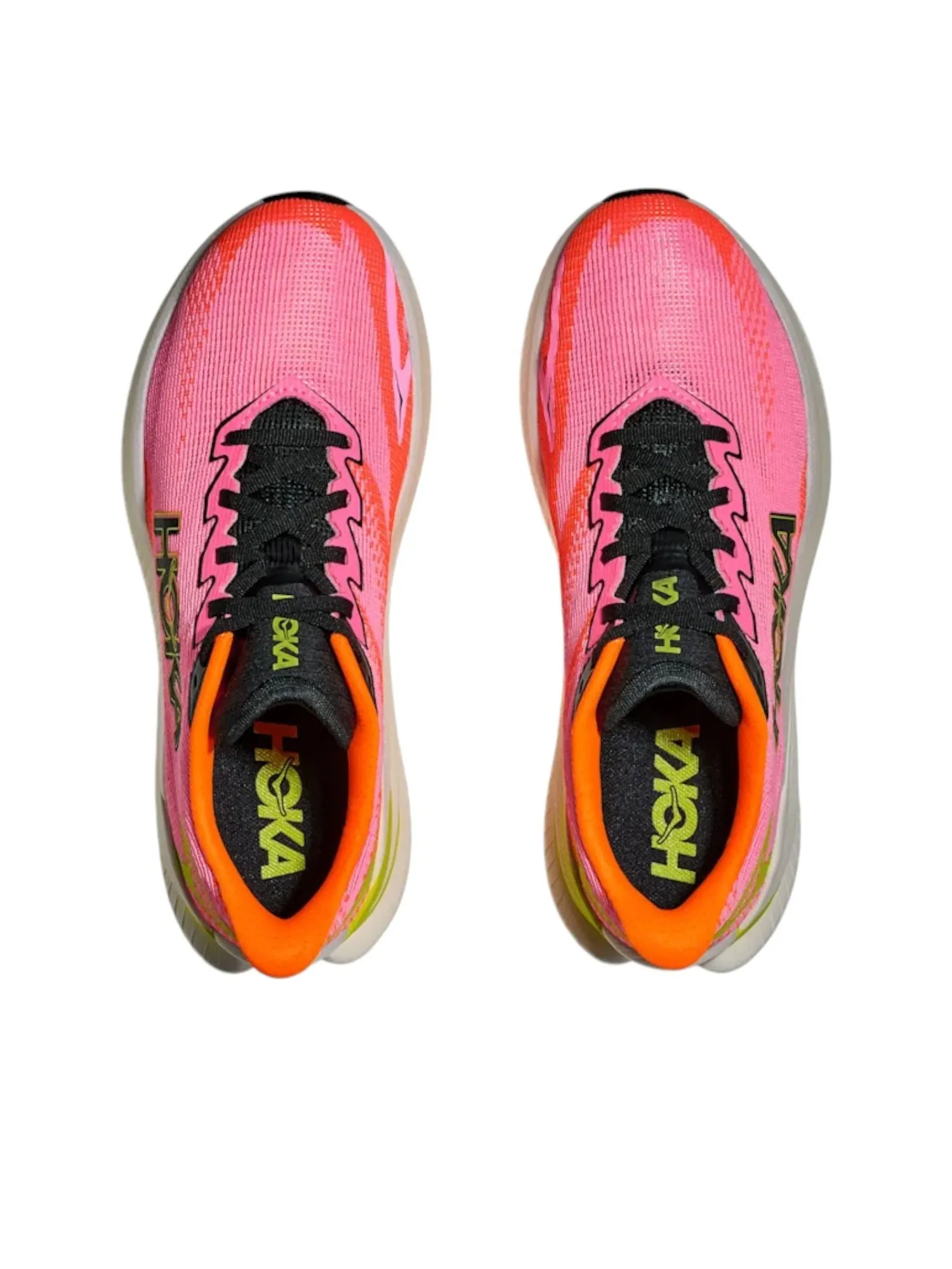(WMNS) Hoka One One Mach X 3 'Neon Rose Neon Tangerine' — изображение 4 из 5