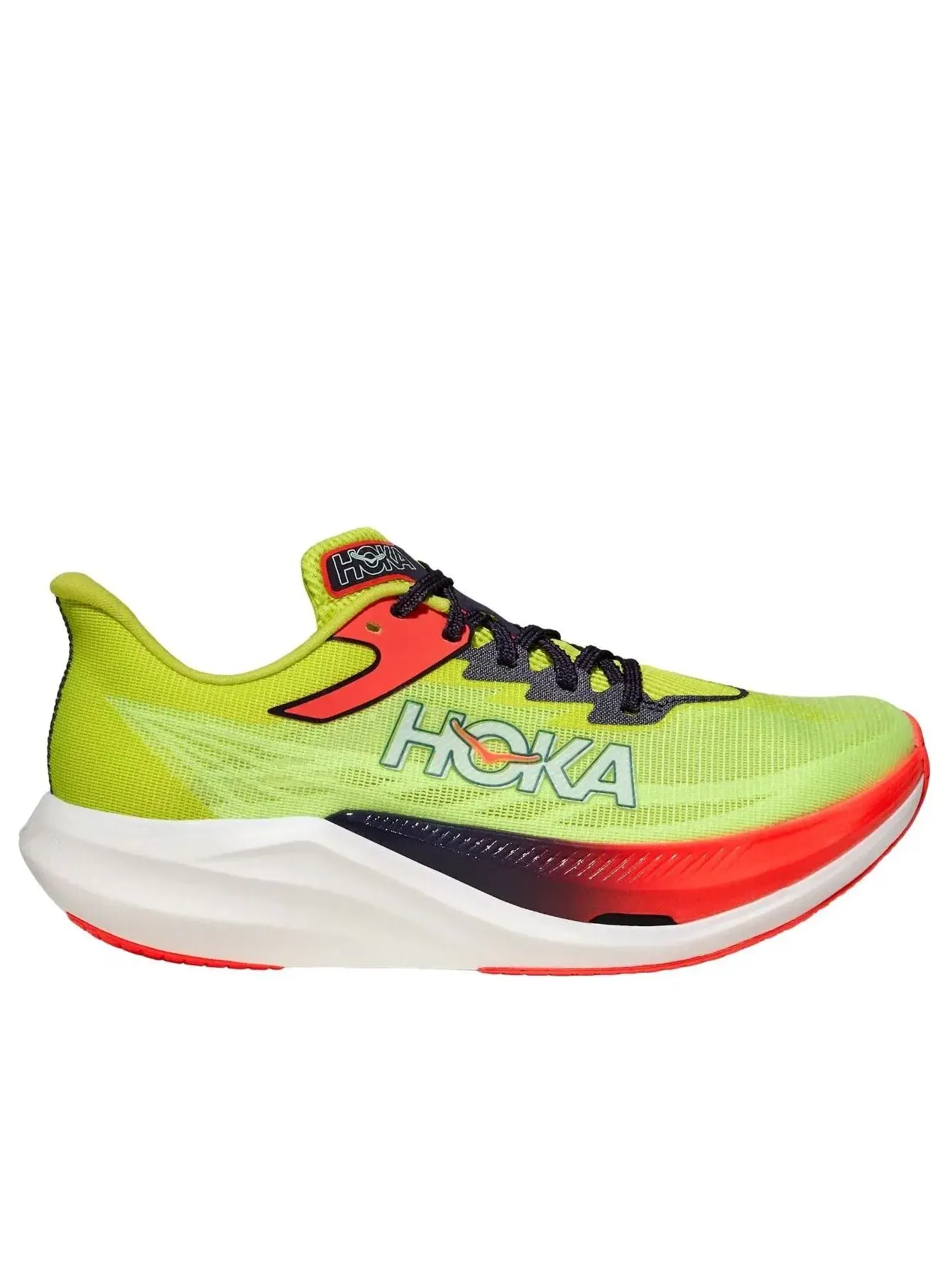 Кроссовки HOKA ONE ONE Rocket X 3 'Neon Yu Squid Ink' 1168724-NZS — изображение 6 из 6, зеленый