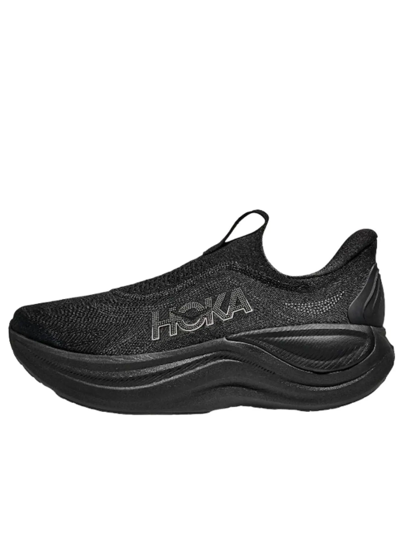 Hoka One One Skyward Laceless 'Black' — изображение 1 из 6, черный