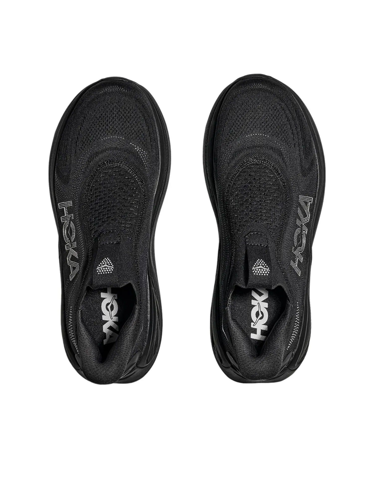Hoka One One Skyward Laceless 'Black' — изображение 4 из 6, черный
