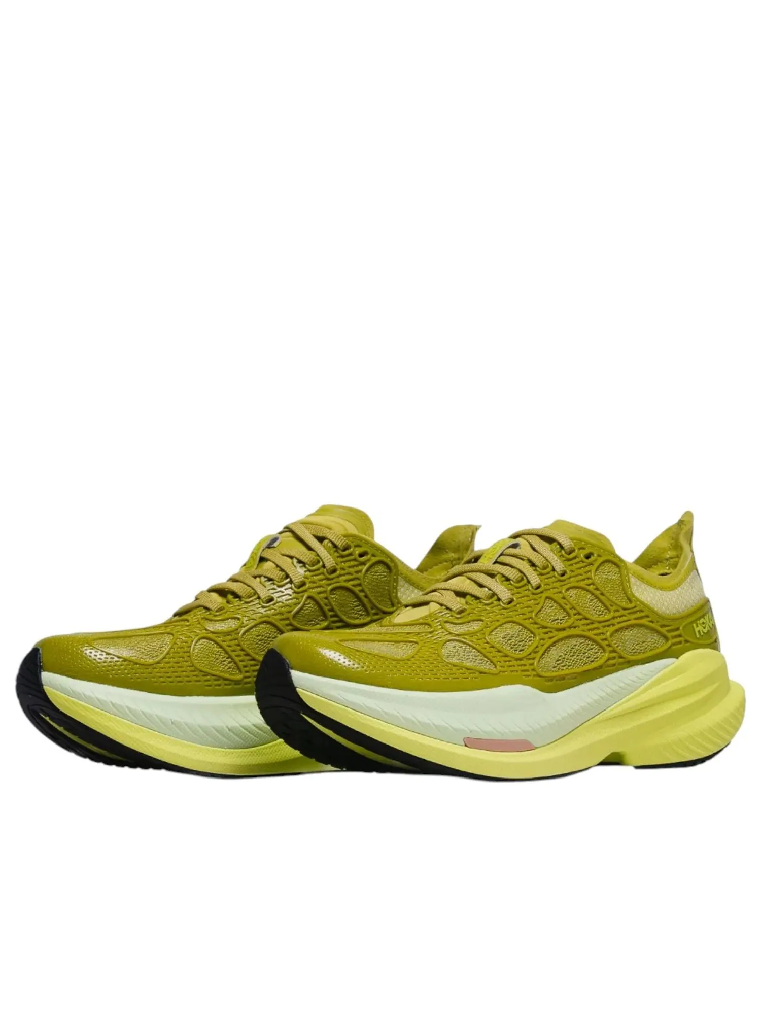 Hoka One One Mach X Caged 'Pea Green' — изображение 2 из 5, зеленый