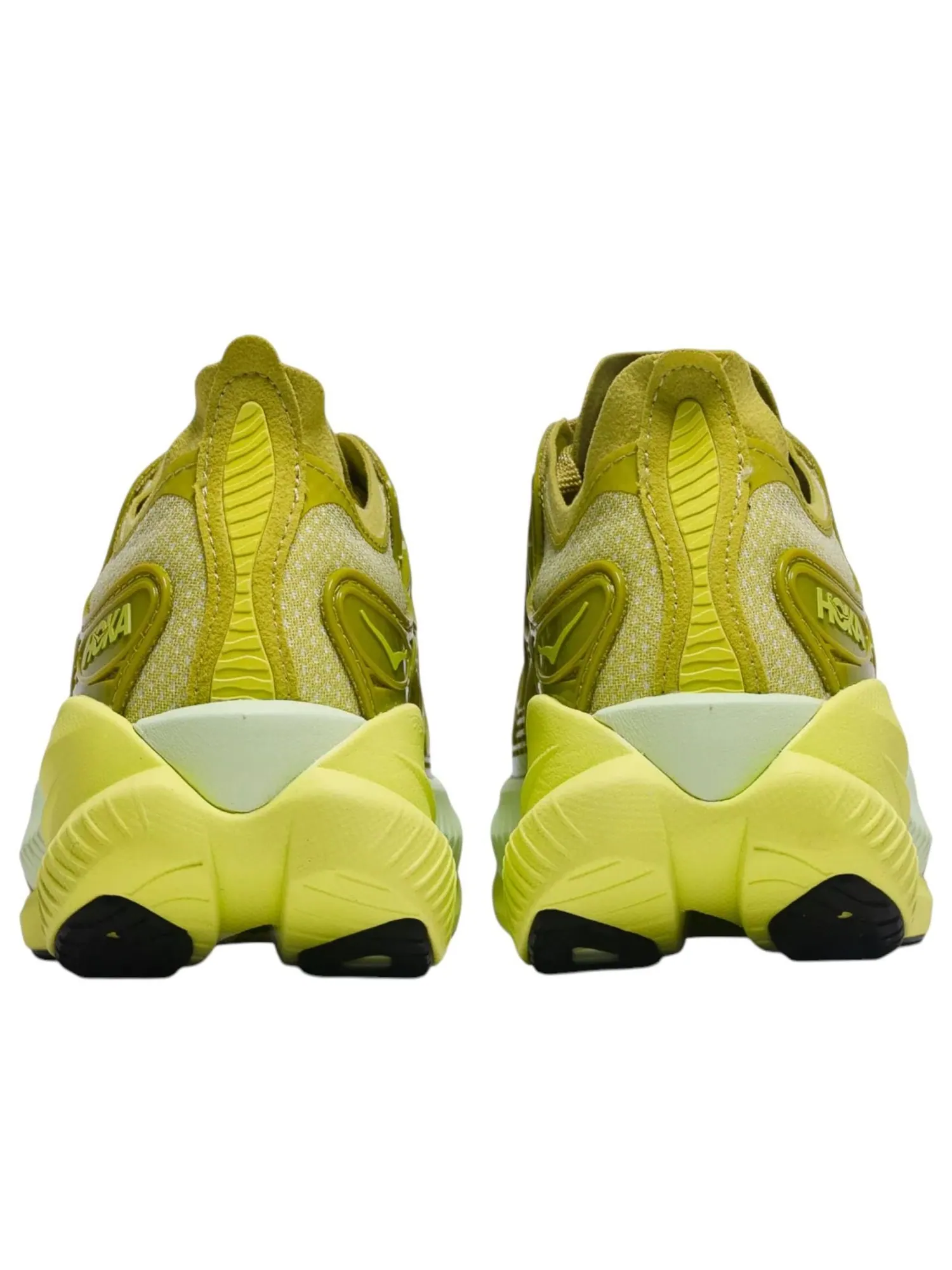 Hoka One One Mach X Caged 'Pea Green' — изображение 4 из 5, зеленый