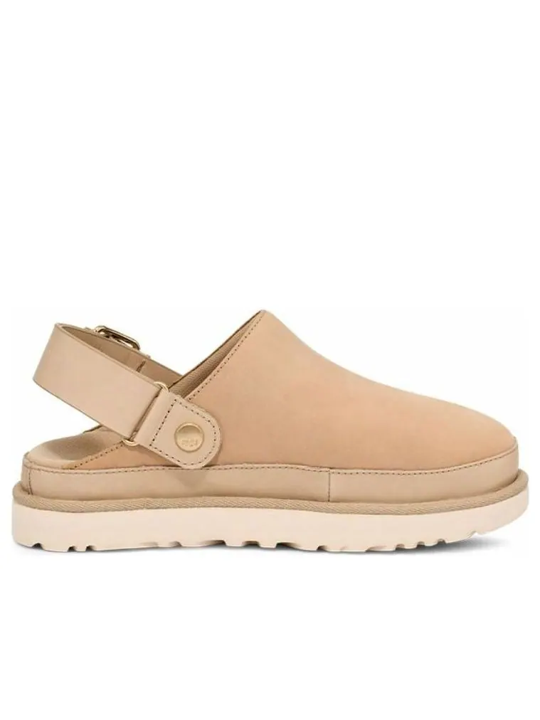 Сандалии (WMNS) UGG Goldenstar Villa Clog 'Mustard Seed' — изображение 2 из 5, бежевый