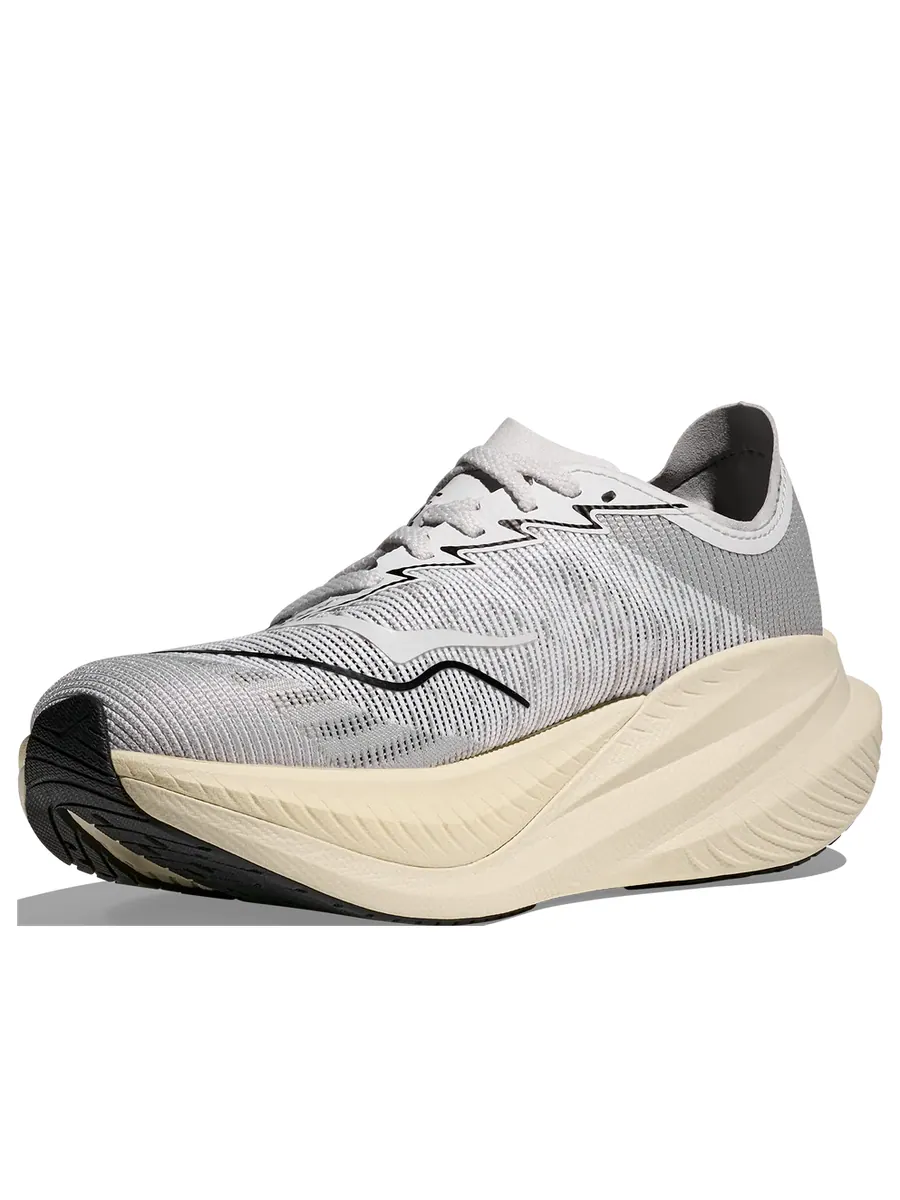 Кроссовки HOKA ONE ONE Mach X 2 'White Cosmic Grey' — изображение 2 из 5, серый