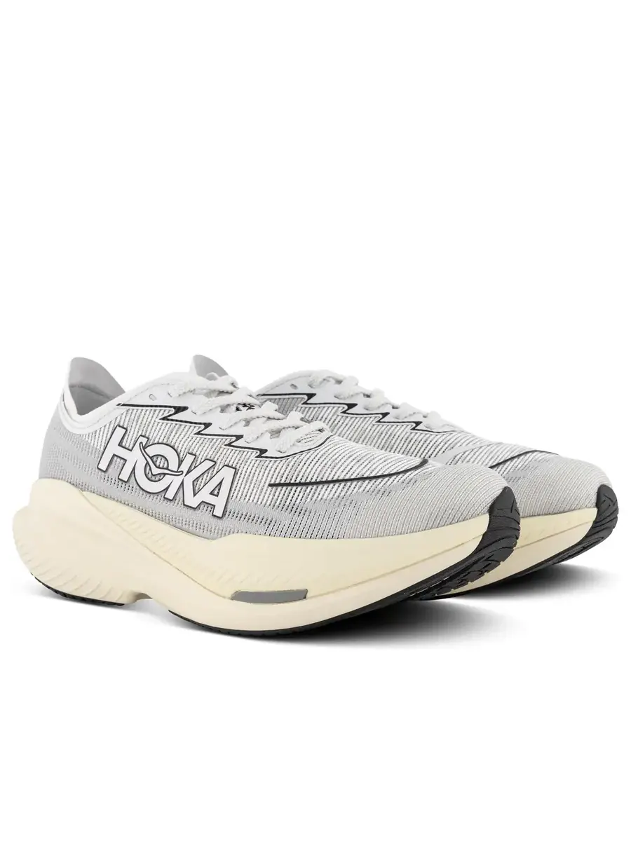 Кроссовки HOKA ONE ONE Mach X 2 'White Cosmic Grey' — изображение 4 из 5, серый