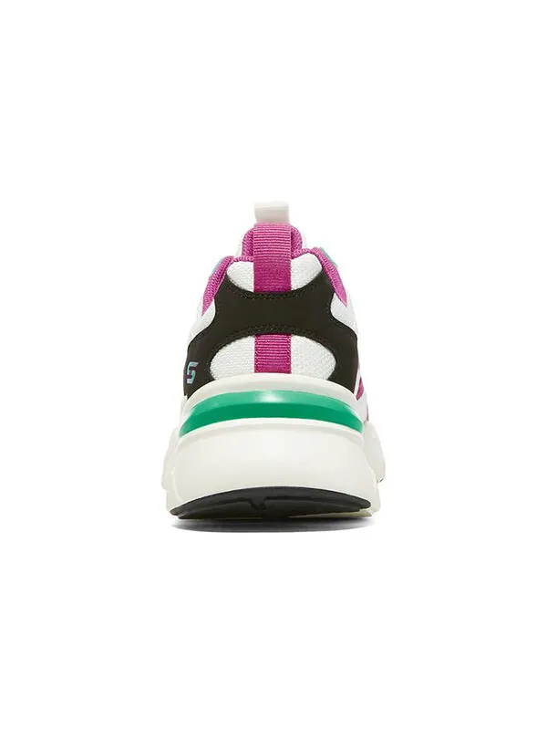 Кроссовки bobs bamina 'white green pink' Skechers — изображение 4 из 4, белый/зеленый/розовый