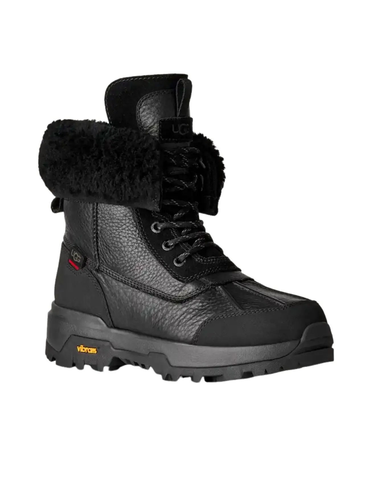 (WMNS) Сапоги UGG Adirondack XXV 'Черные' — изображение 2 из 5, черный