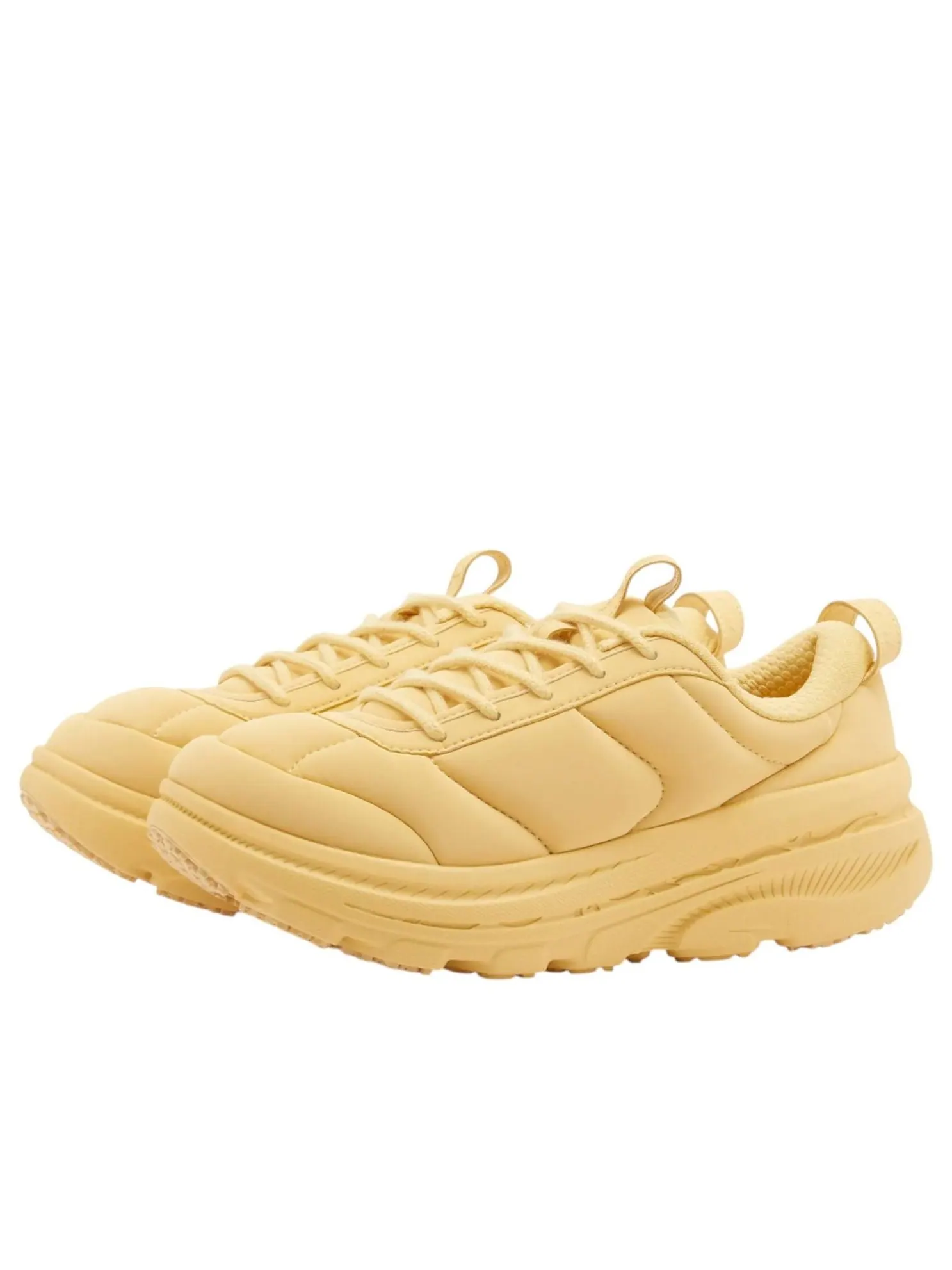 Кроссовки HOKA ONE ONE x Marni Bondi B3LS 'Straw' — изображение 2 из 5, желтый
