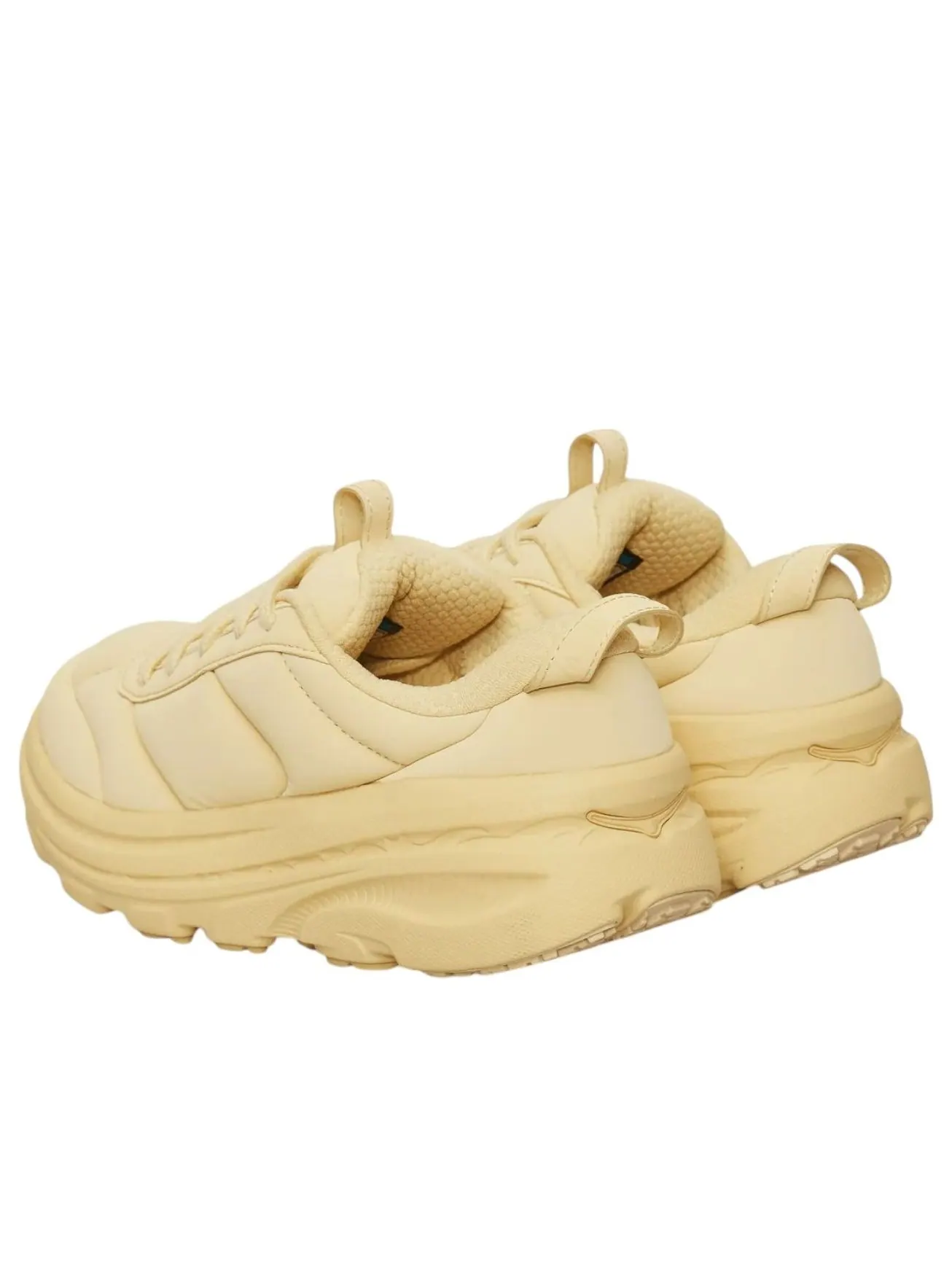 Кроссовки HOKA ONE ONE x Marni Bondi B3LS 'Straw' — изображение 4 из 5, желтый