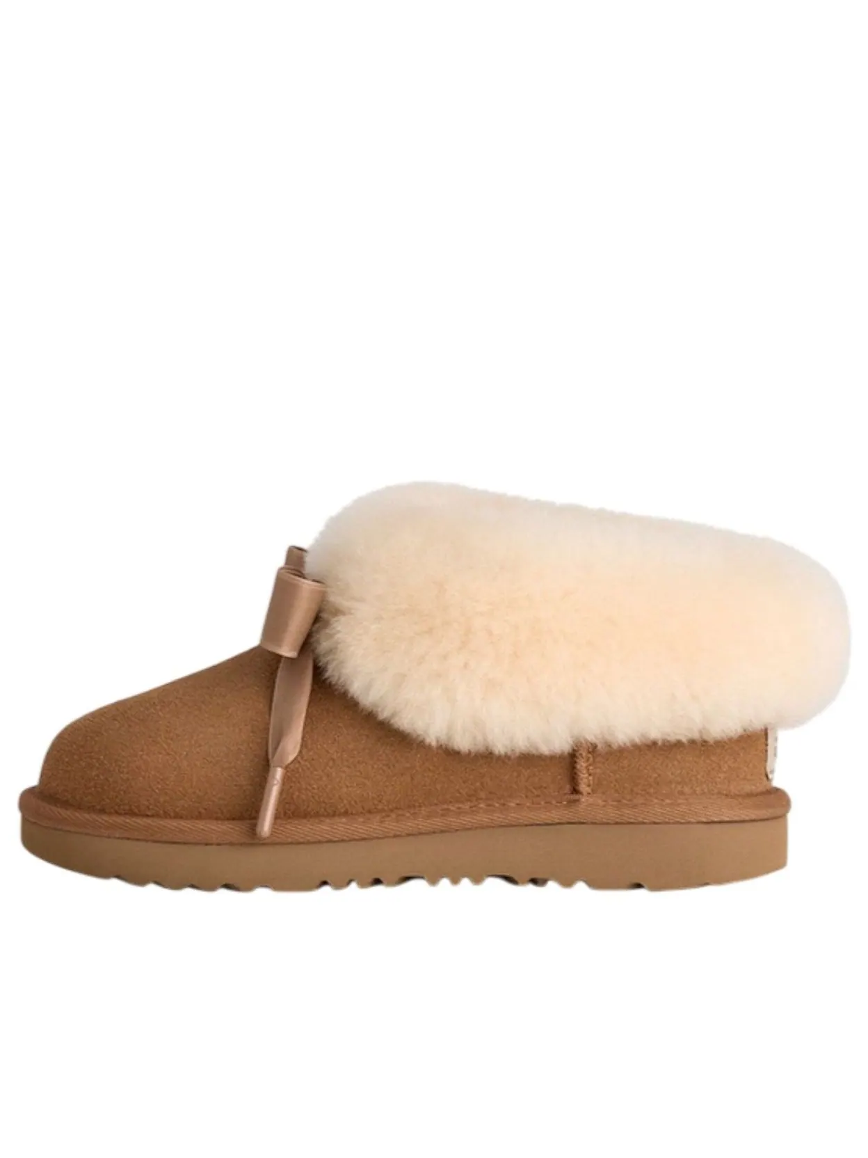(GS) Тапочки UGG Bailey 'Каштановый' — изображение 1 из 5, орех