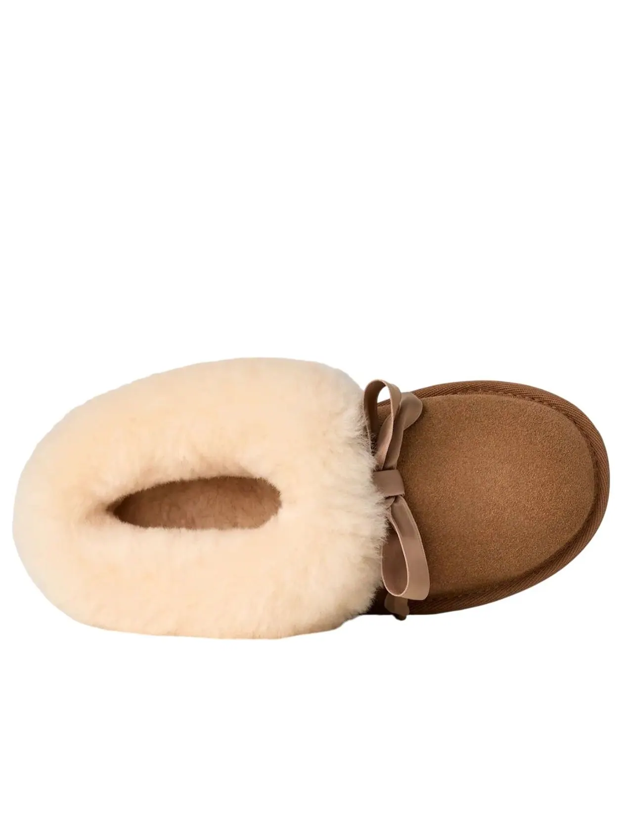 (GS) Тапочки UGG Bailey 'Каштановый' — изображение 2 из 5, орех
