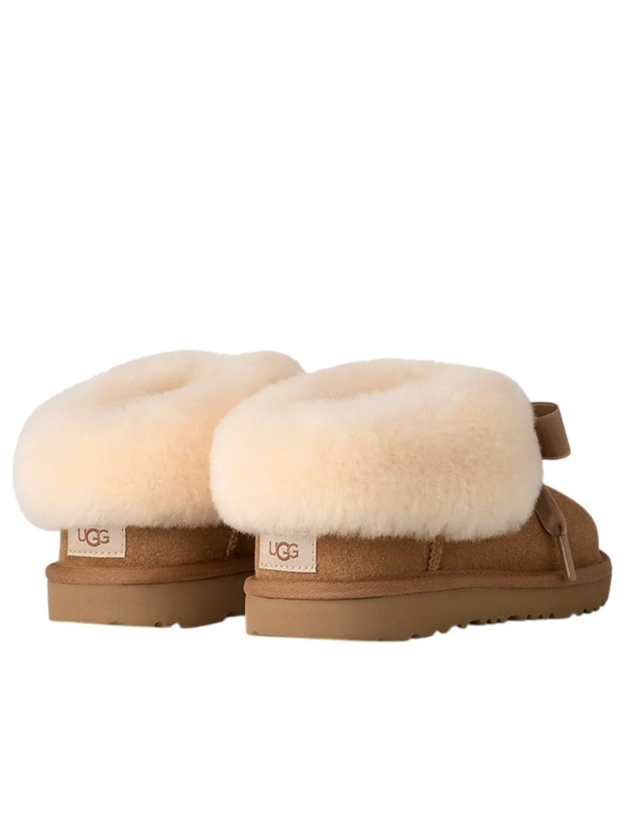 (GS) Тапочки UGG Bailey 'Каштановый' — изображение 3 из 5, орех