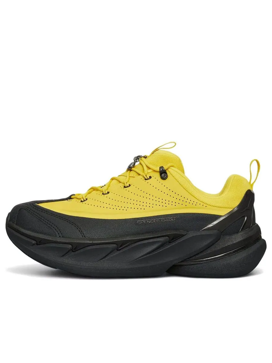 Кроссовки HOKA ONE ONE x Spencer Badu Elevon X 'Zest Black' — изображение 1 из 1, желтый