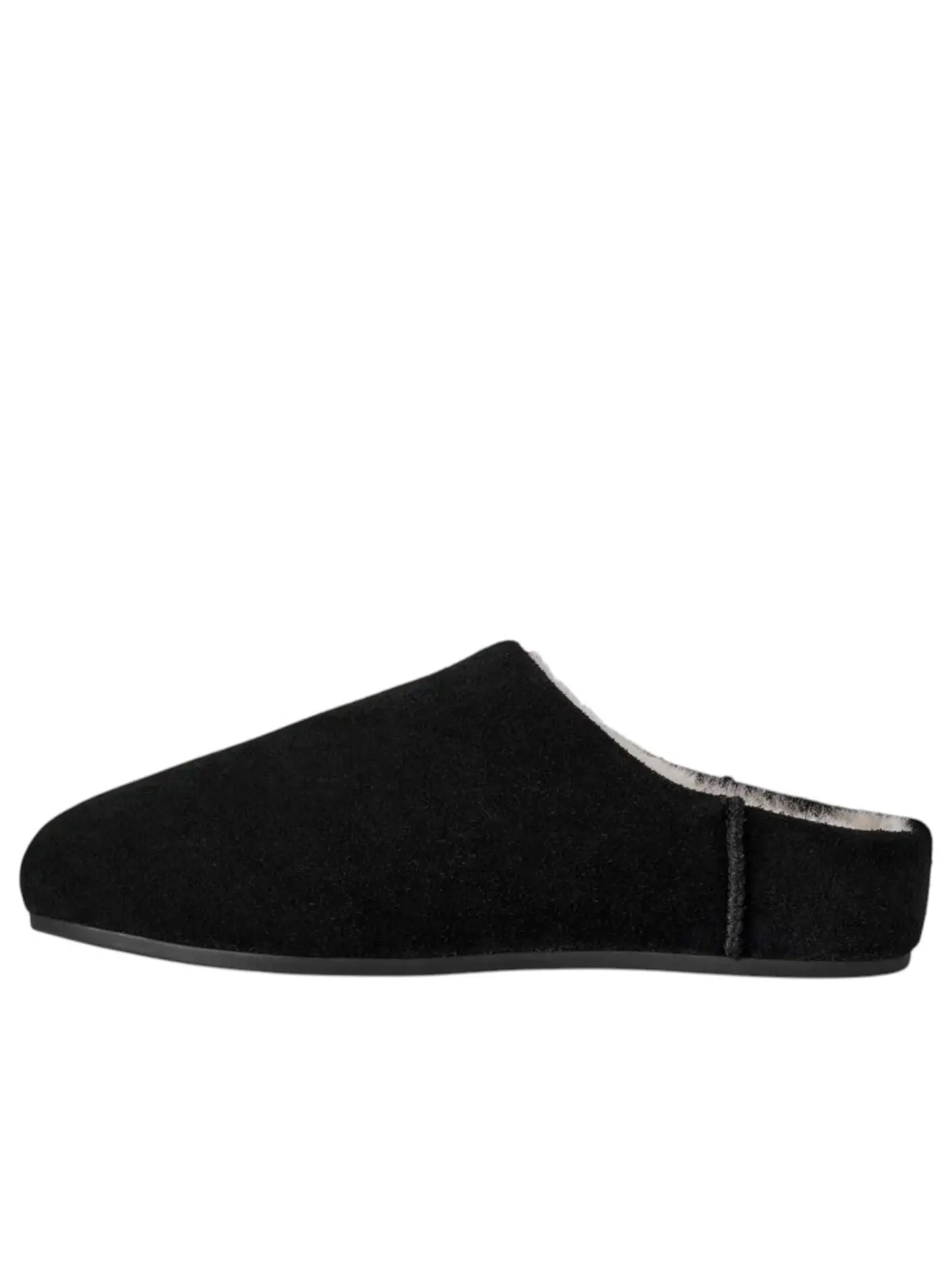 Шлепанцы (WMNS) UGG elea Slip-On Slippers 'Black' — изображение 1 из 6, черный