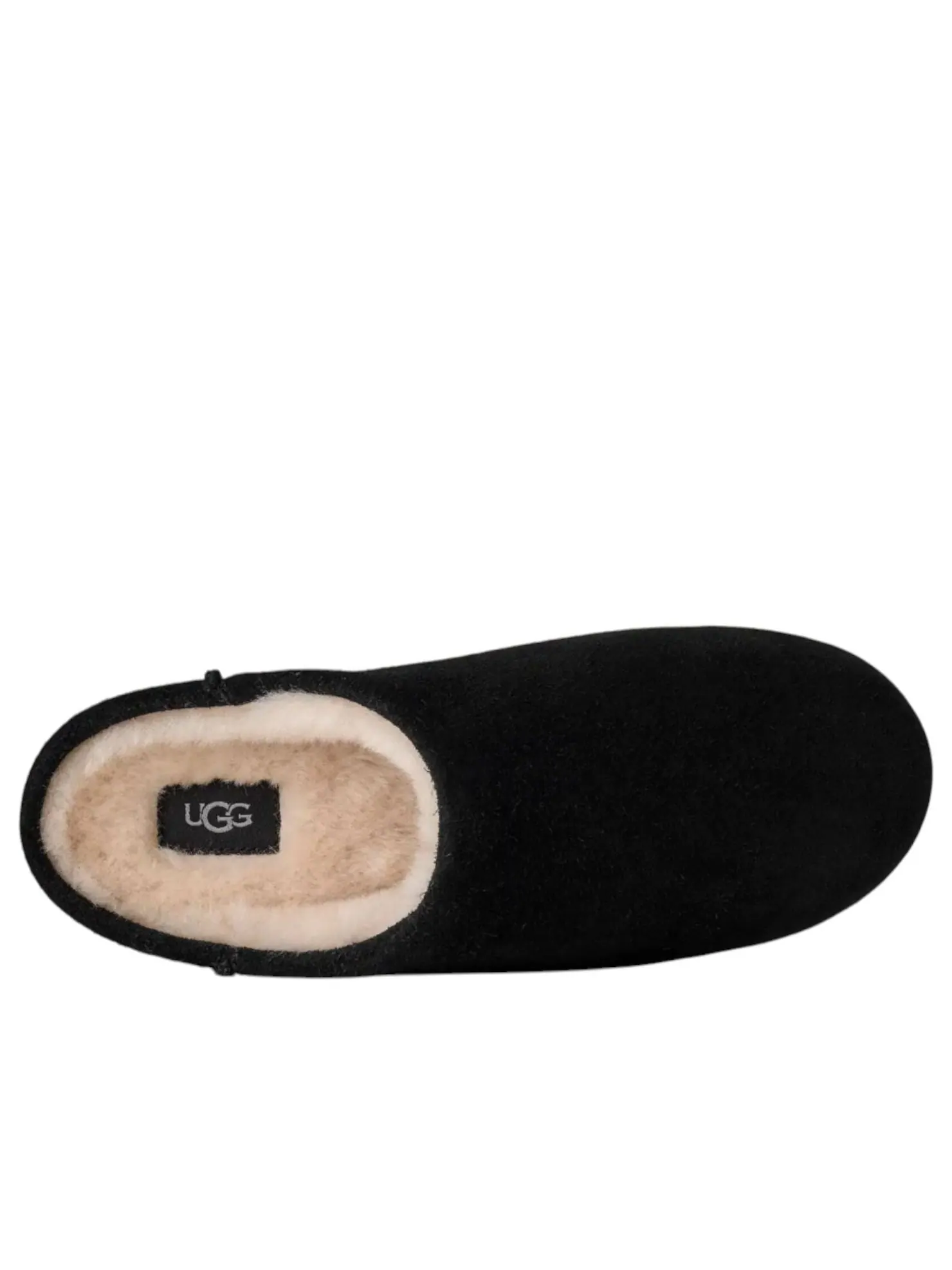 Шлепанцы (WMNS) UGG elea Slip-On Slippers 'Black' — изображение 4 из 6, черный