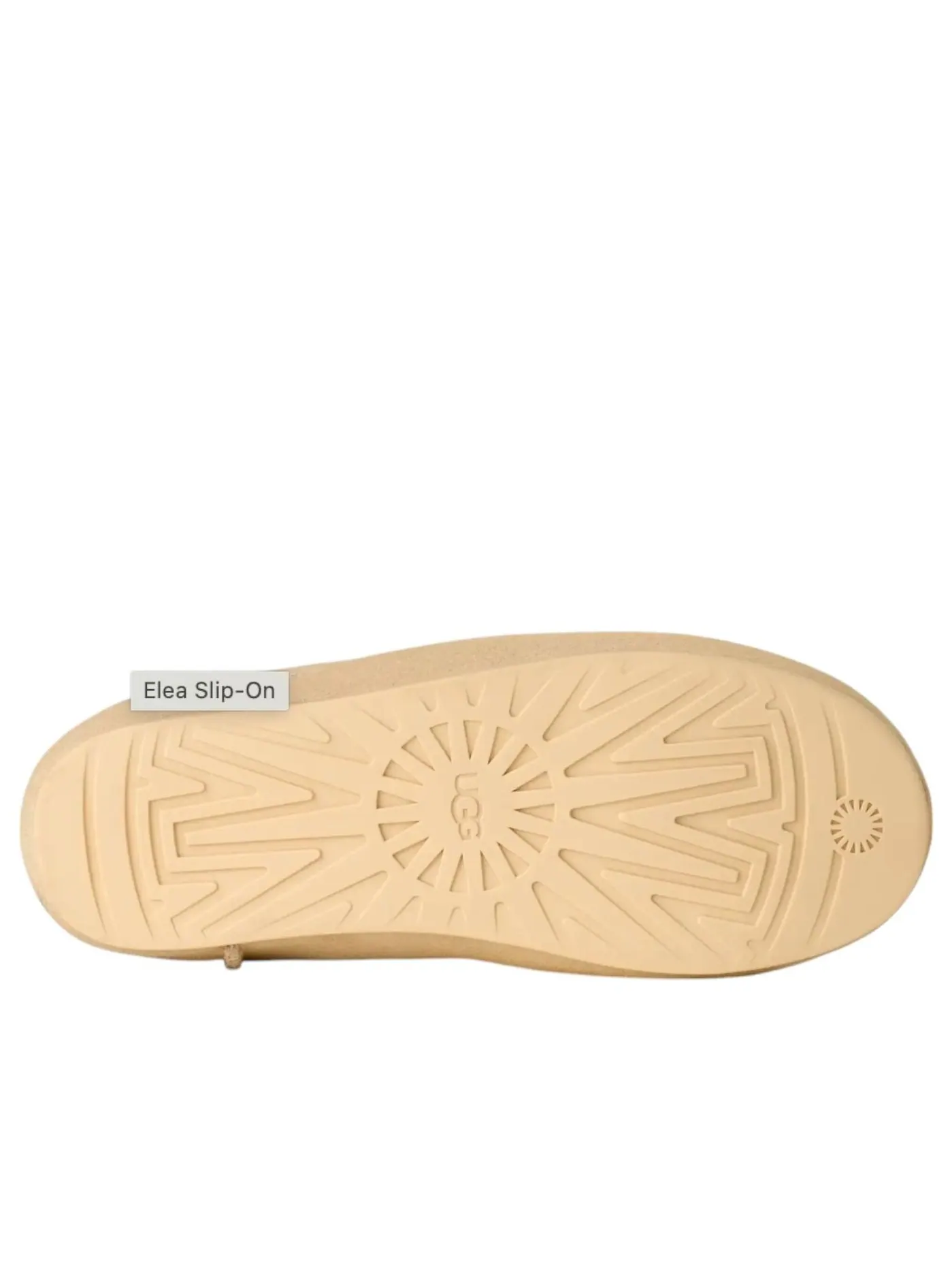 (WMNS) Тапочки UGG elea Slip-On 'Pale Buttercup' — изображение 5 из 6, бутоневый