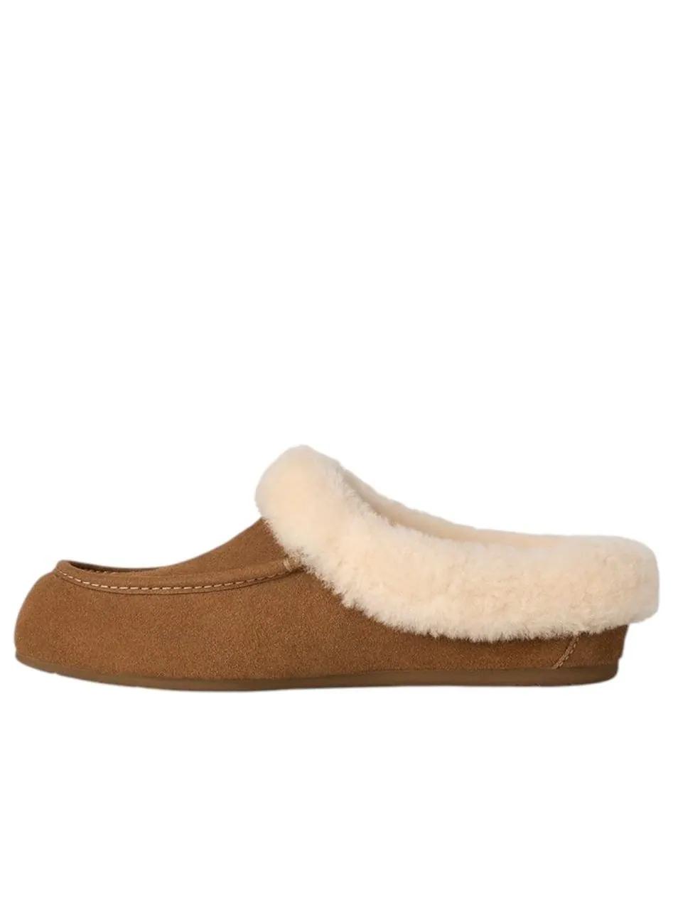 Шлепанцы (WMNS) UGG Ansley Mule 'Chestnut' — изображение 1 из 5, коричневый