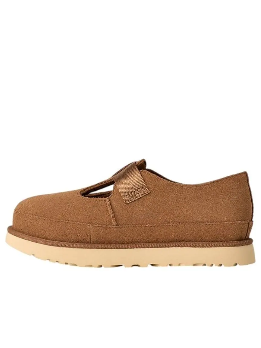 (WMNS) UGG Goldenstar Mary Jane 'Chestnut' — изображение 1 из 5, орех