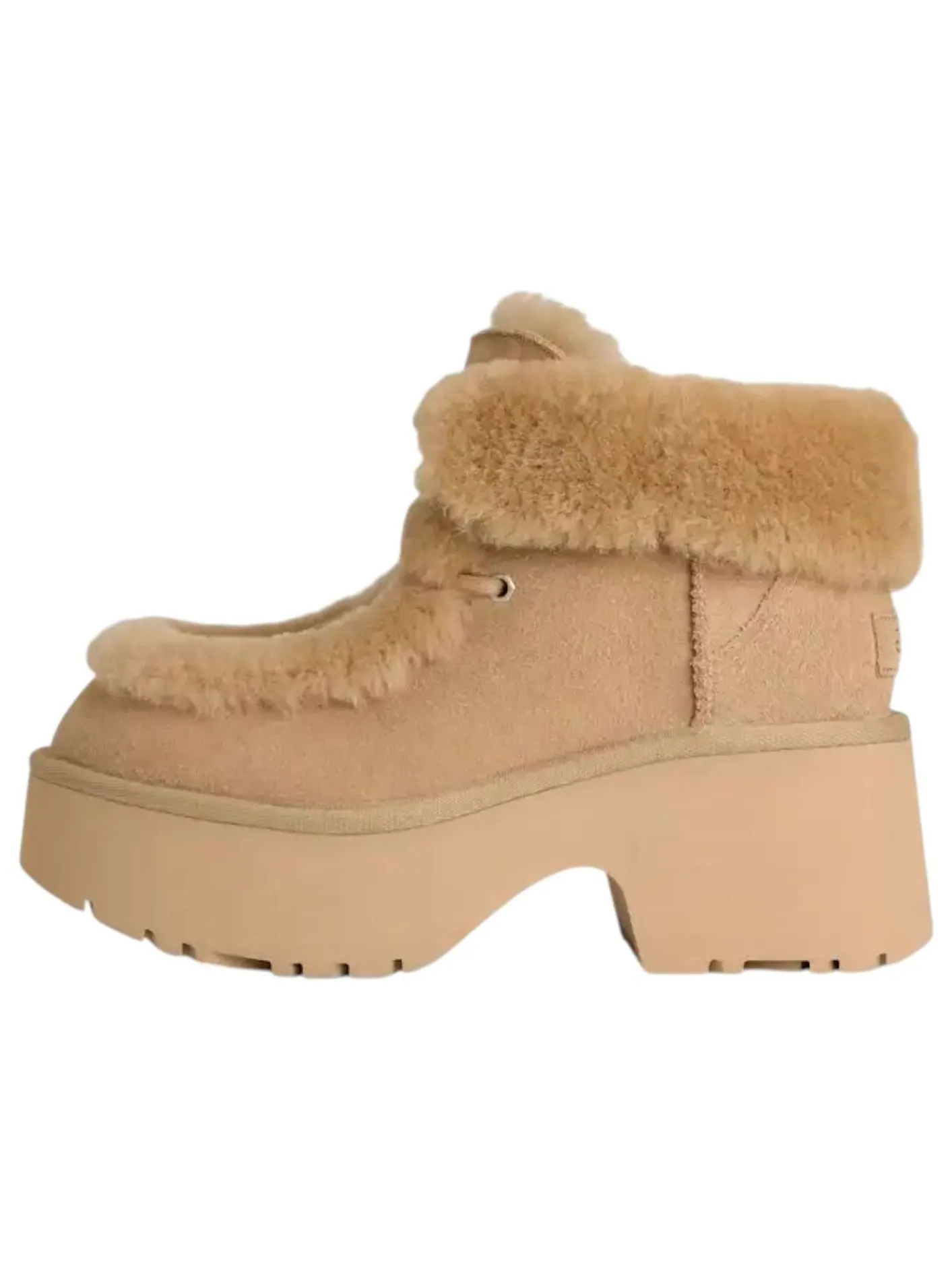 Ботинки (WMNS) UGG Esmee Lace-up Boots 'Mustard Seed' — изображение 1 из 5, коричневый