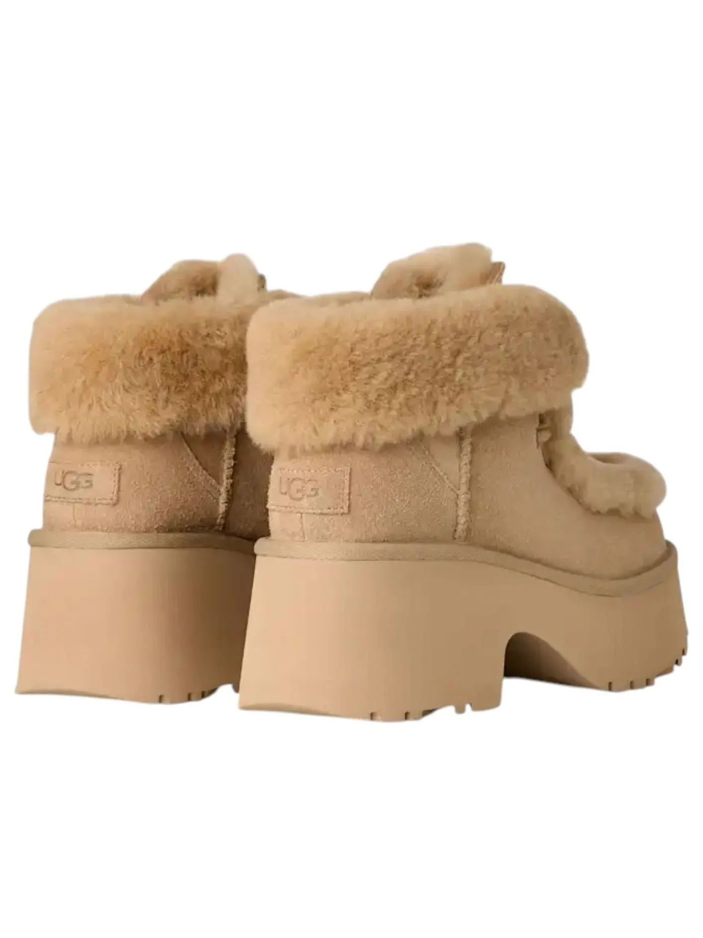 (WMNS) Ботинки UGG Esmee на шнуровке, цвет «Горчичное зерно» — изображение 3 из 5