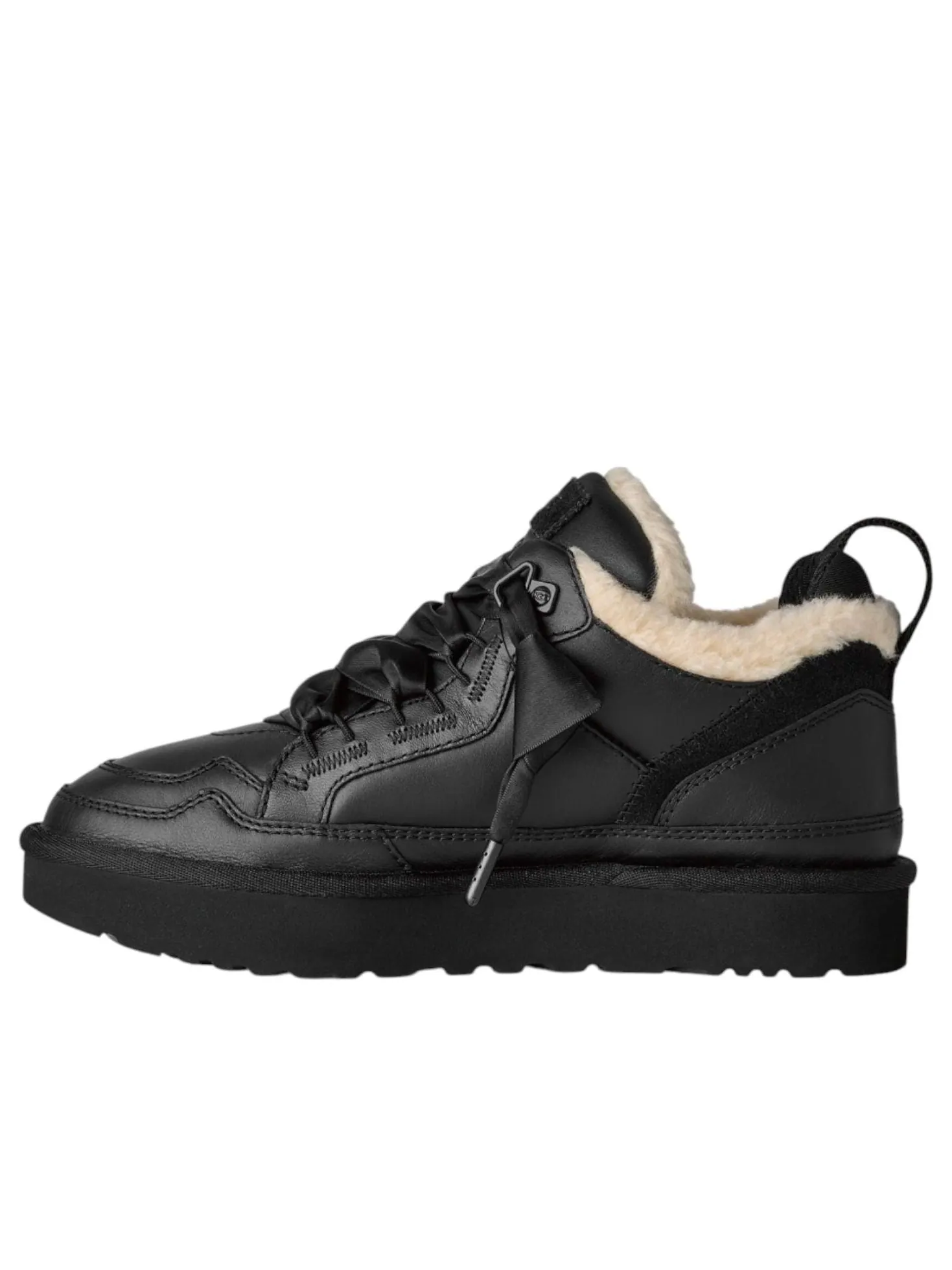 Угги (WMNS) UGG Lowmel Leather 'Black'