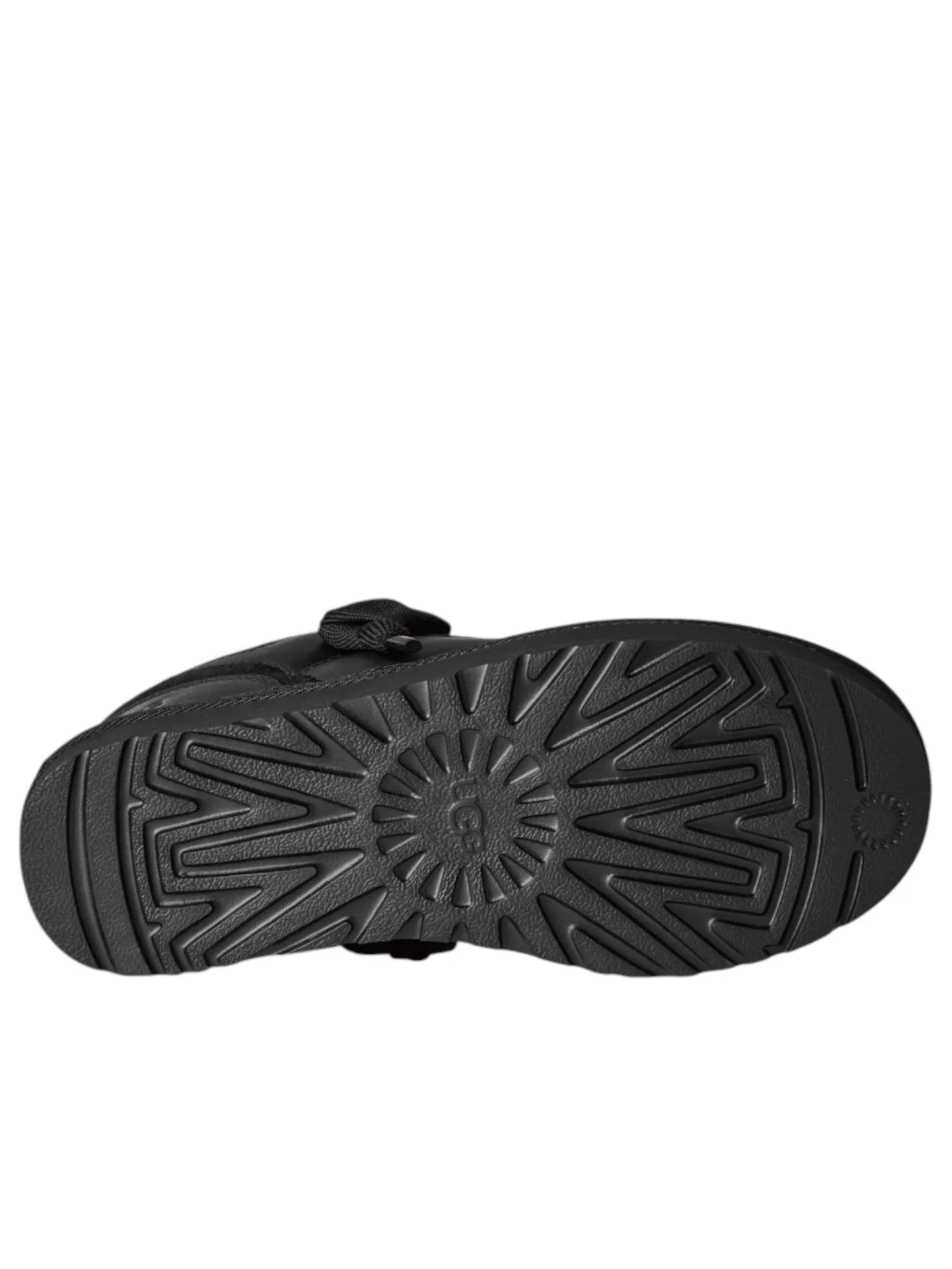 Угги (WMNS) UGG Lowmel Leather 'Black' — изображение 5 из 5, черный