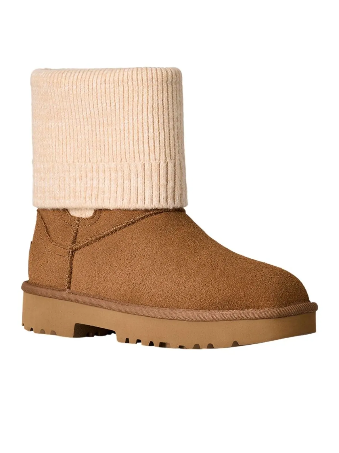 (WMNS) Вязаные зимние сапоги UGG Marais Chelsea — изображение 3 из 6, орех