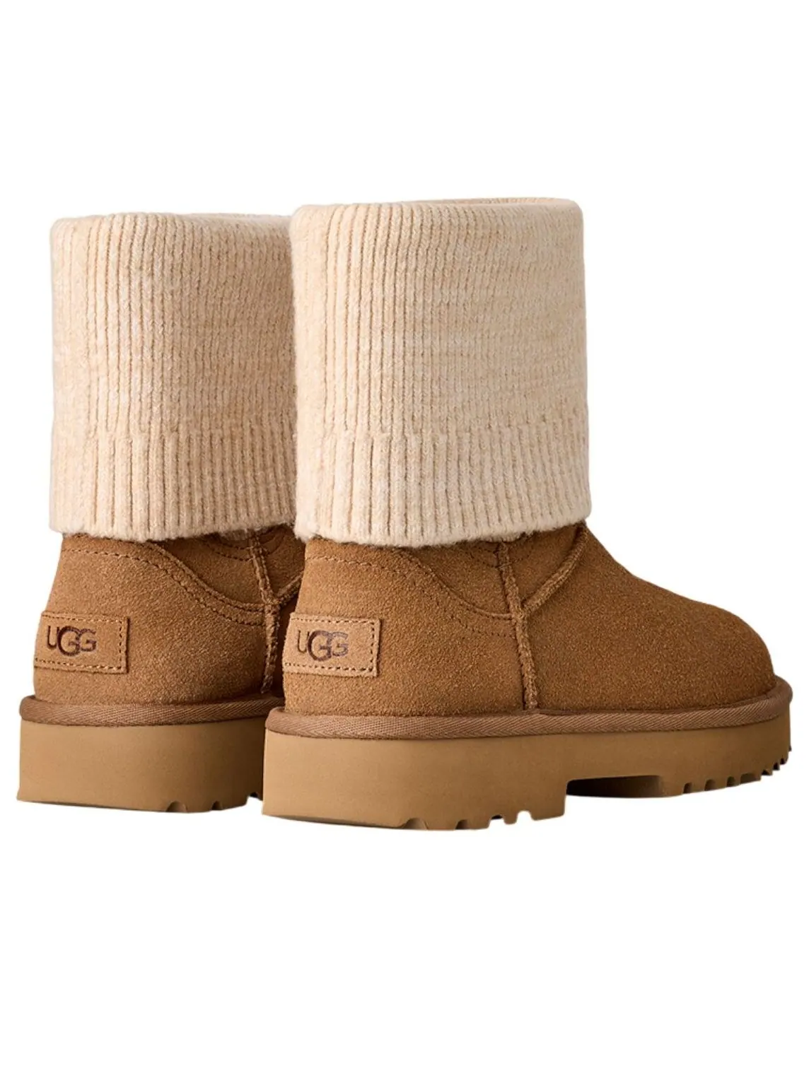 (WMNS) Вязаные зимние сапоги UGG Marais Chelsea — изображение 4 из 6, орех