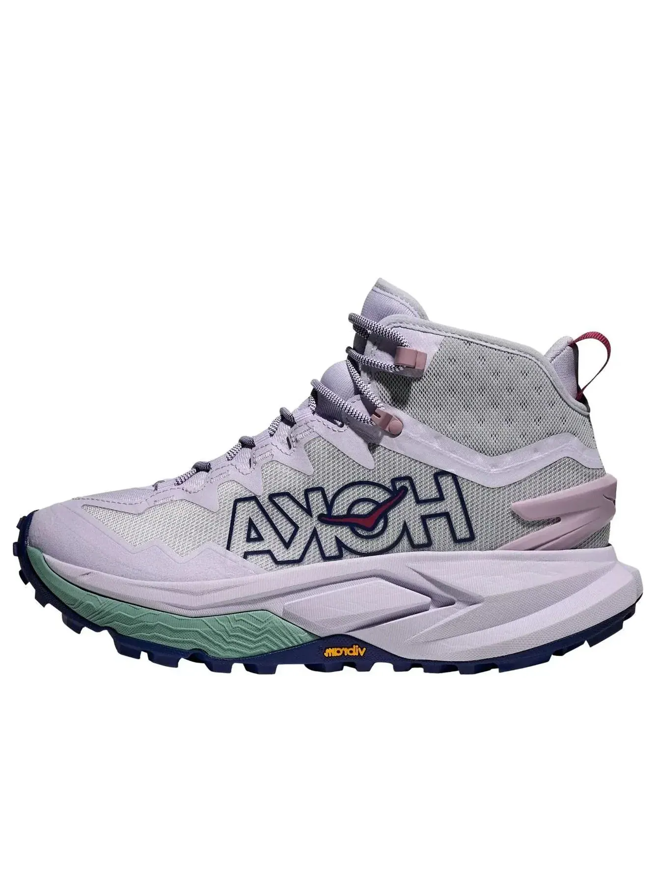 Ботинки (WMNS) HOKA ONE ONE Mafate Hike 'Ambient Blue Blueberry' — изображение 1 из 6, фиолетовый