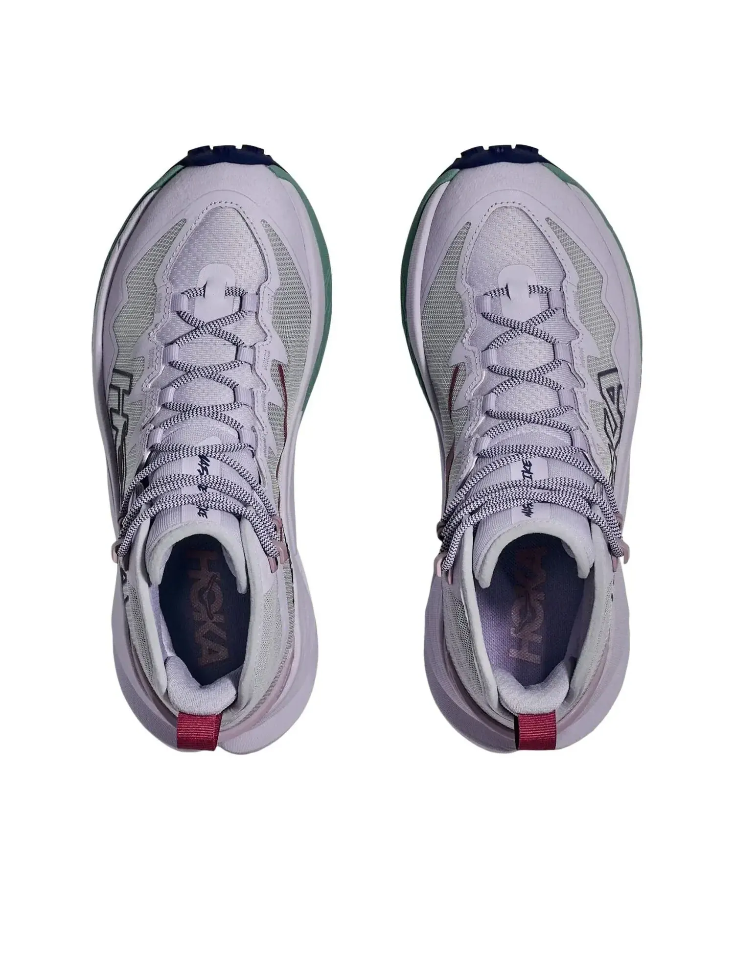 Ботинки (WMNS) HOKA ONE ONE Mafate Hike 'Ambient Blue Blueberry' — изображение 2 из 6, фиолетовый