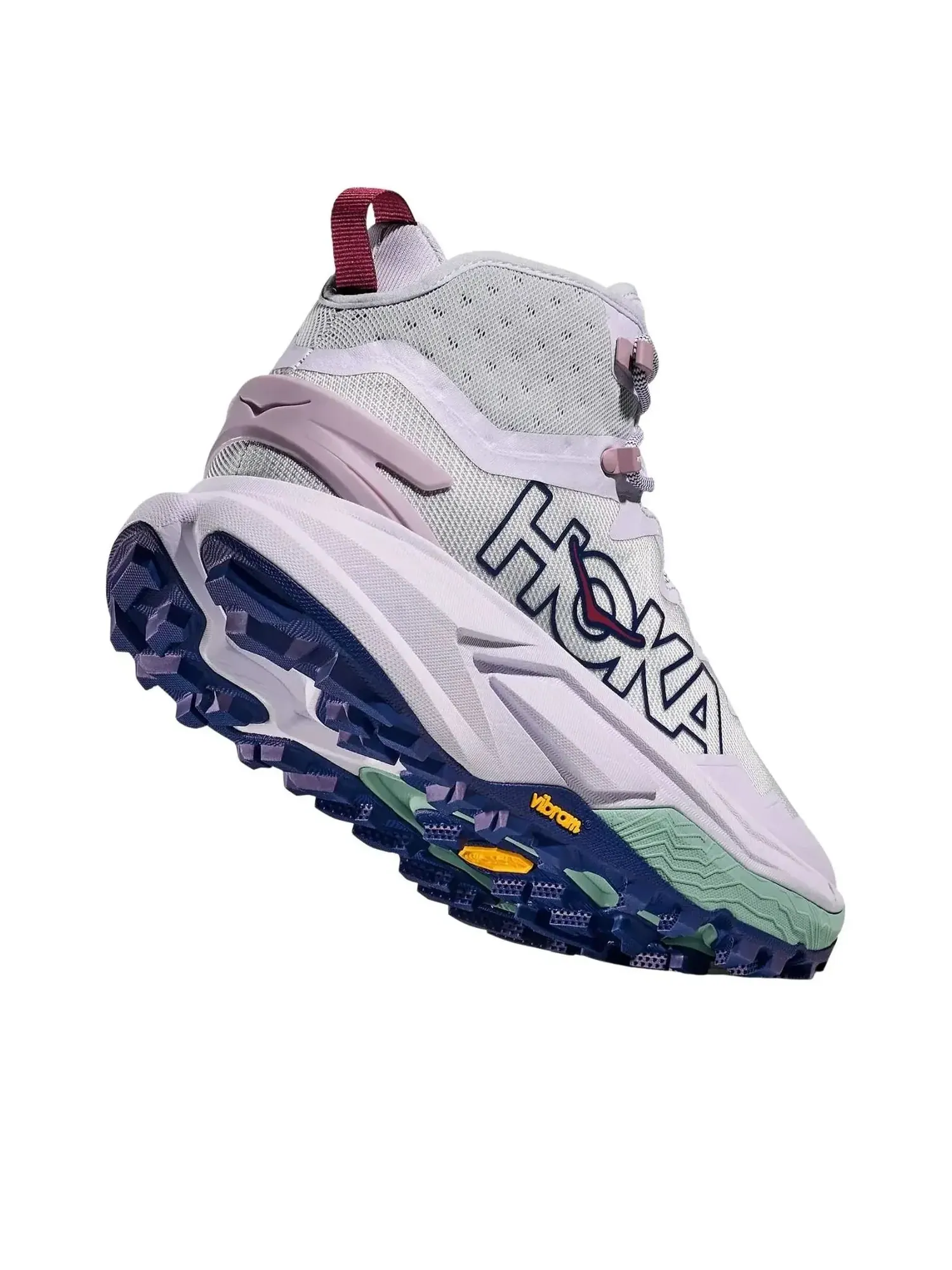 Ботинки (WMNS) HOKA ONE ONE Mafate Hike 'Ambient Blue Blueberry' — изображение 4 из 6, фиолетовый