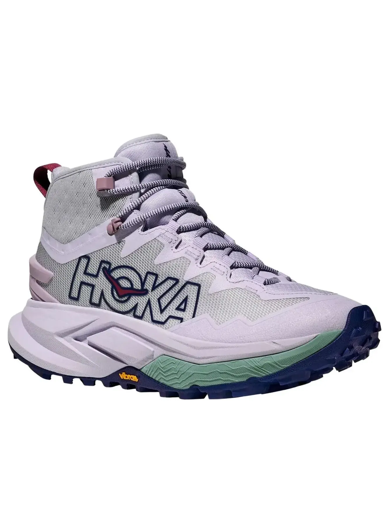 Ботинки (WMNS) HOKA ONE ONE Mafate Hike 'Ambient Blue Blueberry' — изображение 6 из 6, фиолетовый