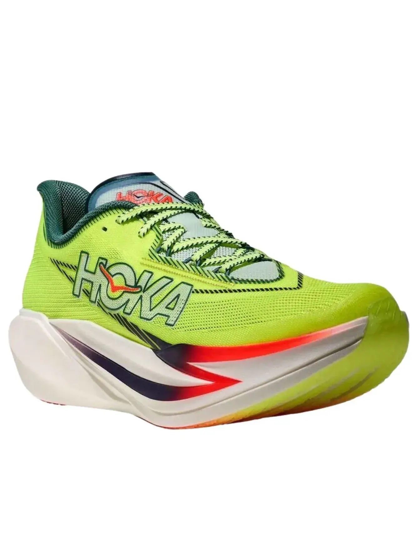 Кроссовки HOKA ONE ONE Cielo X1 3.0 «Неоновый тимьян Юзу» — изображение 5 из 6, зеленый