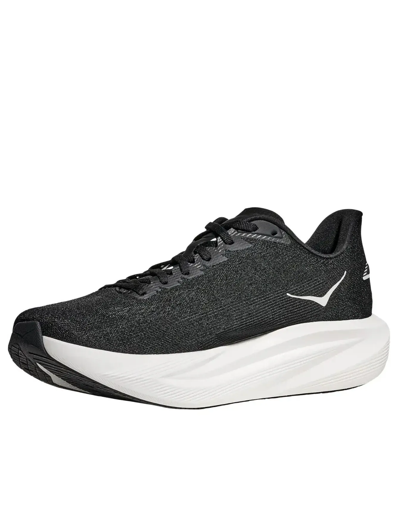 Кроссовки (WMNS) HOKA ONE ONE Mach 7 'Black White' — изображение 2 из 5, черный