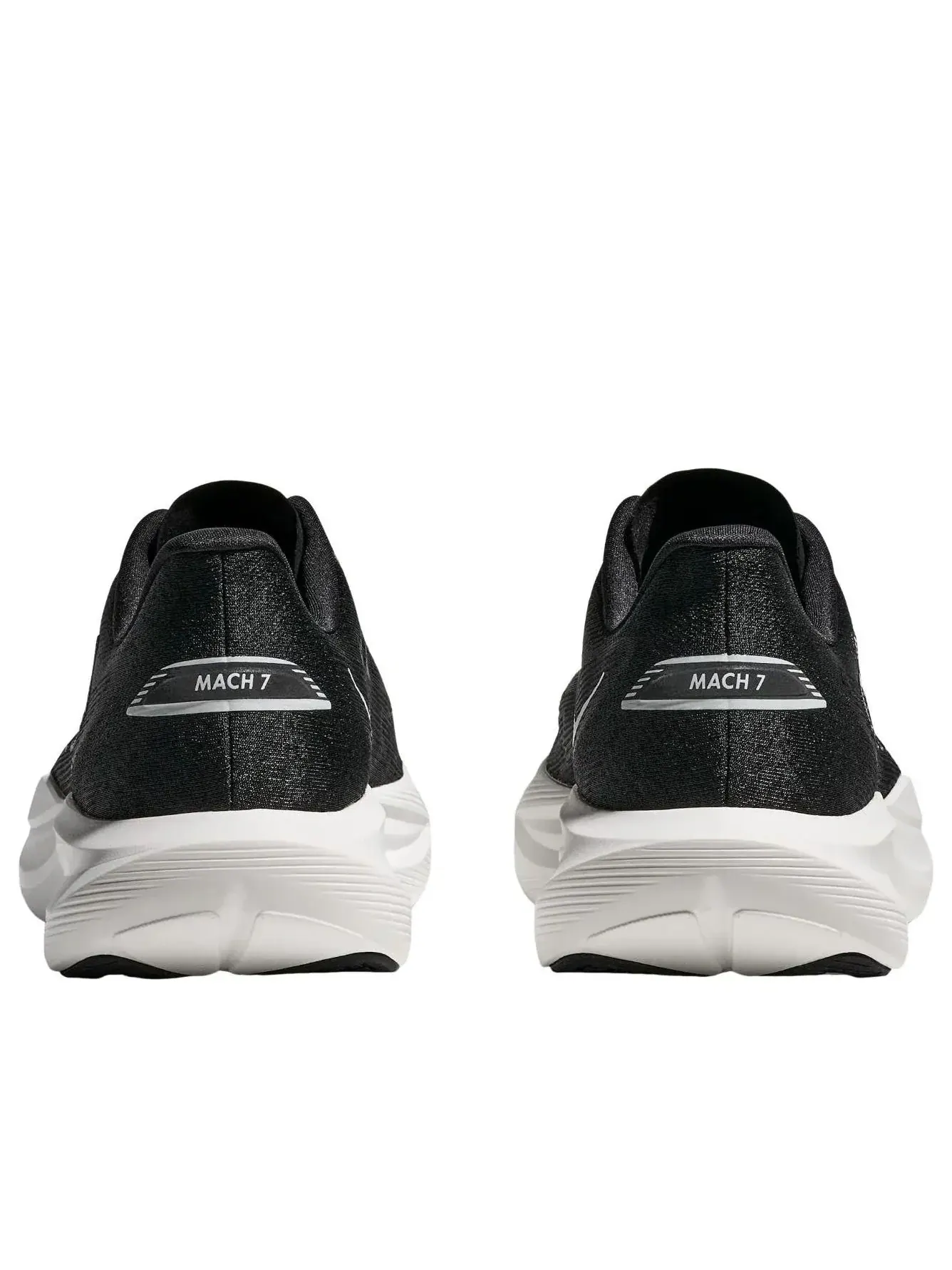 Кроссовки (WMNS) HOKA ONE ONE Mach 7 'Black White' — изображение 4 из 5, черный