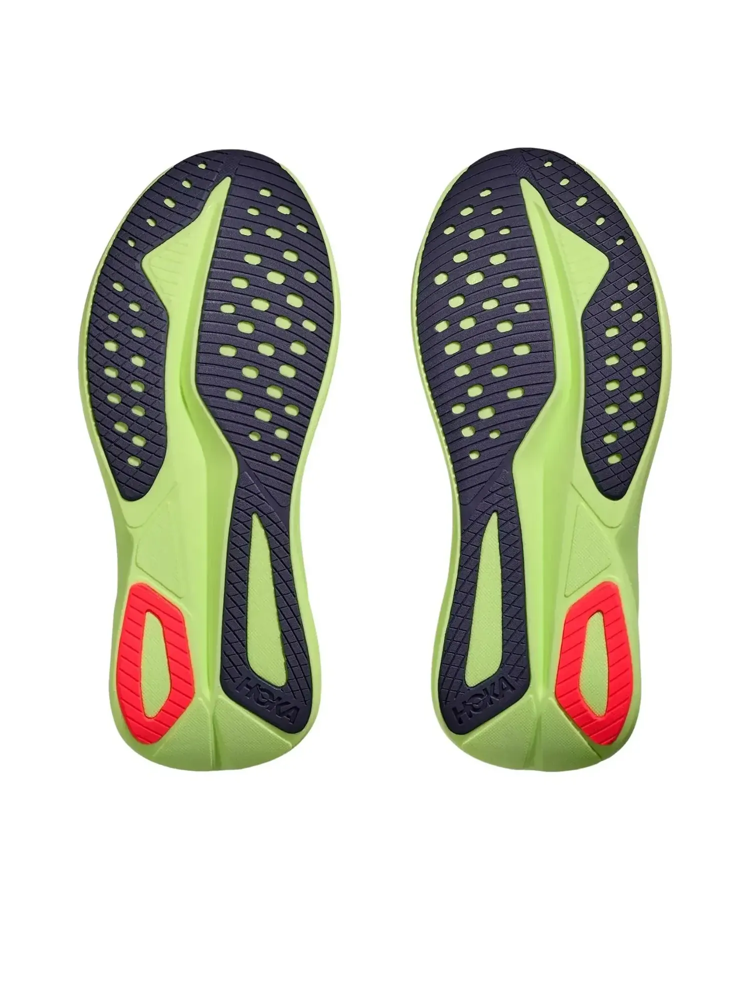 Кроссовки (WMNS) HOKA ONE ONE Mach 7 'Frost Neon Yuzu' — изображение 5 из 6, мульти