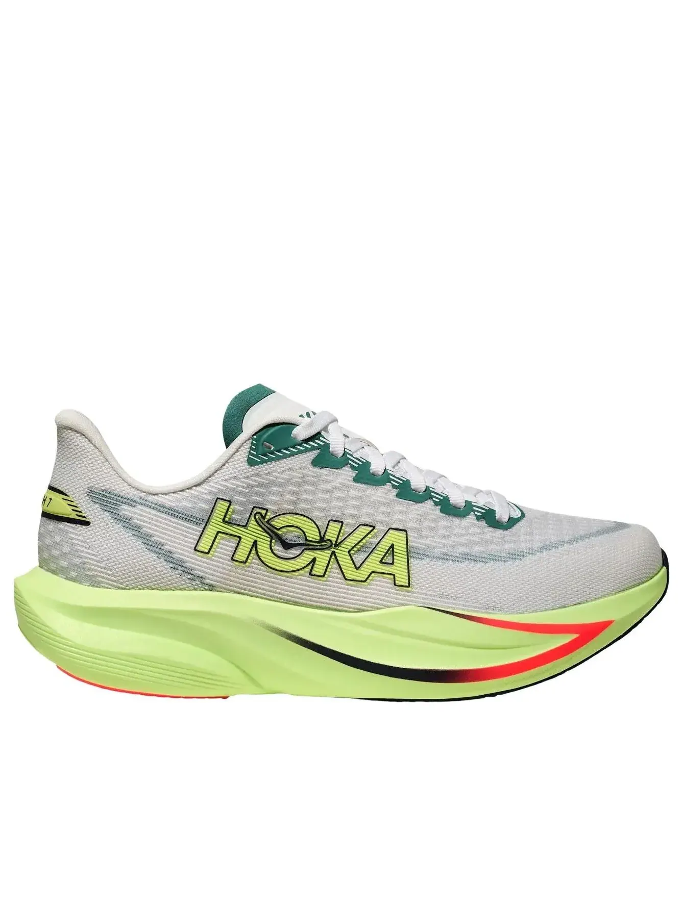 Кроссовки (WMNS) HOKA ONE ONE Mach 7 'Frost Neon Yuzu' — изображение 6 из 6, мульти