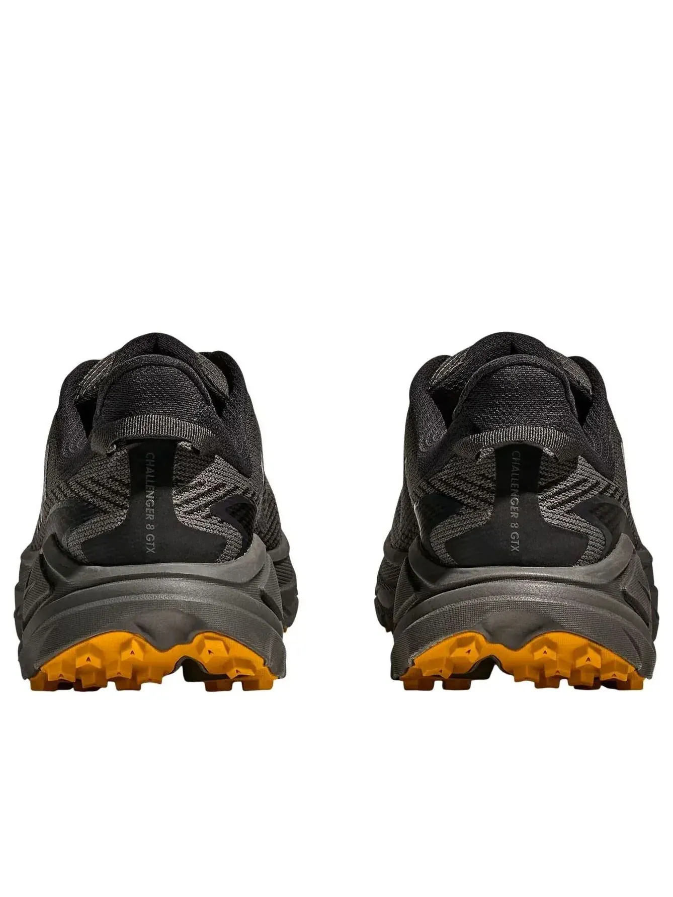 Кроссовки HOKA ONE ONE Challenger 8 GTX 'Asphalt Grey Varsity Yellow' — изображение 6 из 6, серый