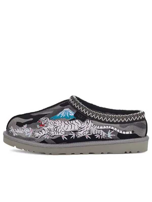 Тапочки x palace tasman slipper 'black camo' Ugg — изображение 1 из 1, черный
