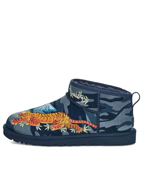 Кроссовки x palace classic ultra mini boot 'navy camo' Ugg — изображение 1 из 1, темно-синий