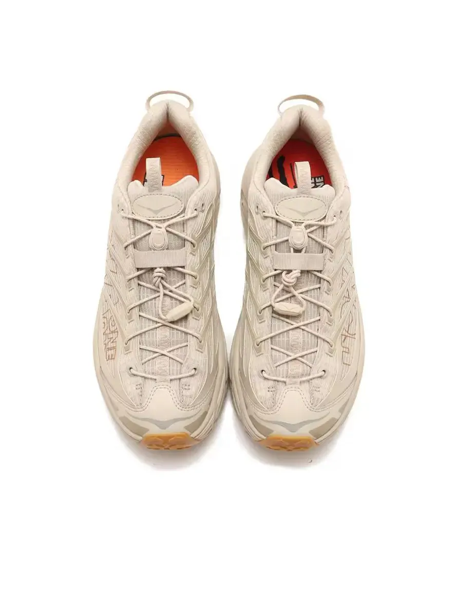 Кроссовки HOKA ONE ONE x atmos Mafate Three 2 Grid JP 'Linen' — изображение 5 из 6, бежевый