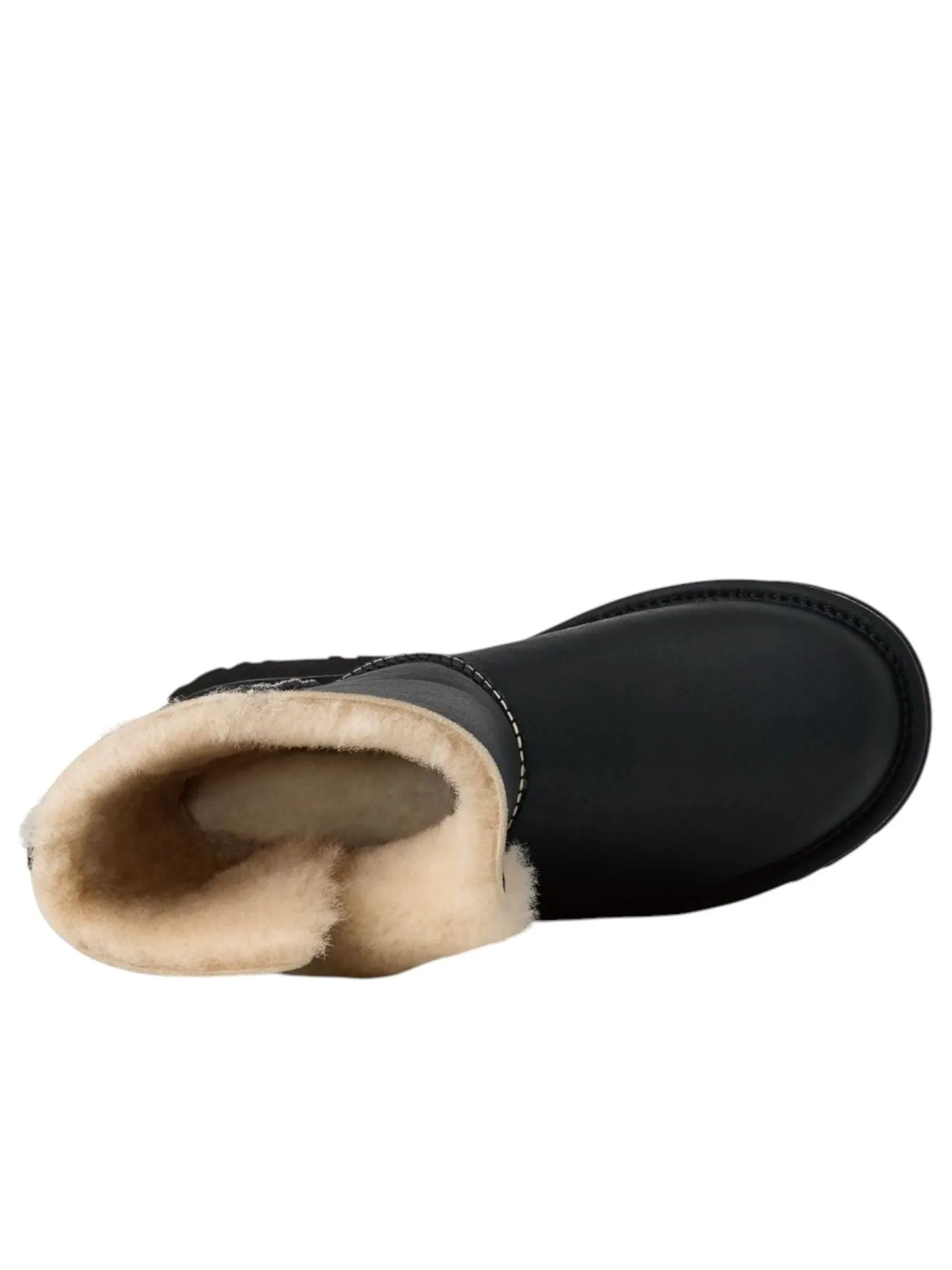 Угги (WMNS) UGG Esmee Leather Boot-Snow 'Black' — изображение 5 из 6, черный