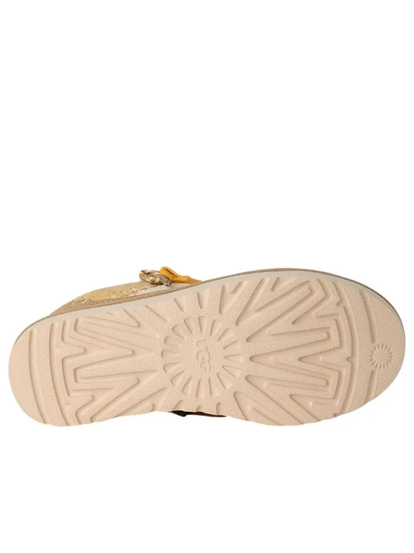 Угги (WMNS) UGG Lo Lowmel Biarritz 'Mustard Seed' — изображение 5 из 5, бежевый