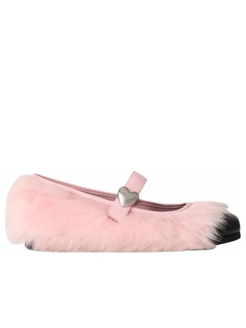 (WMNS) UGG x AMBUSH Mary Jane 'Pink' — изображение 2 из 4, розовый/черный