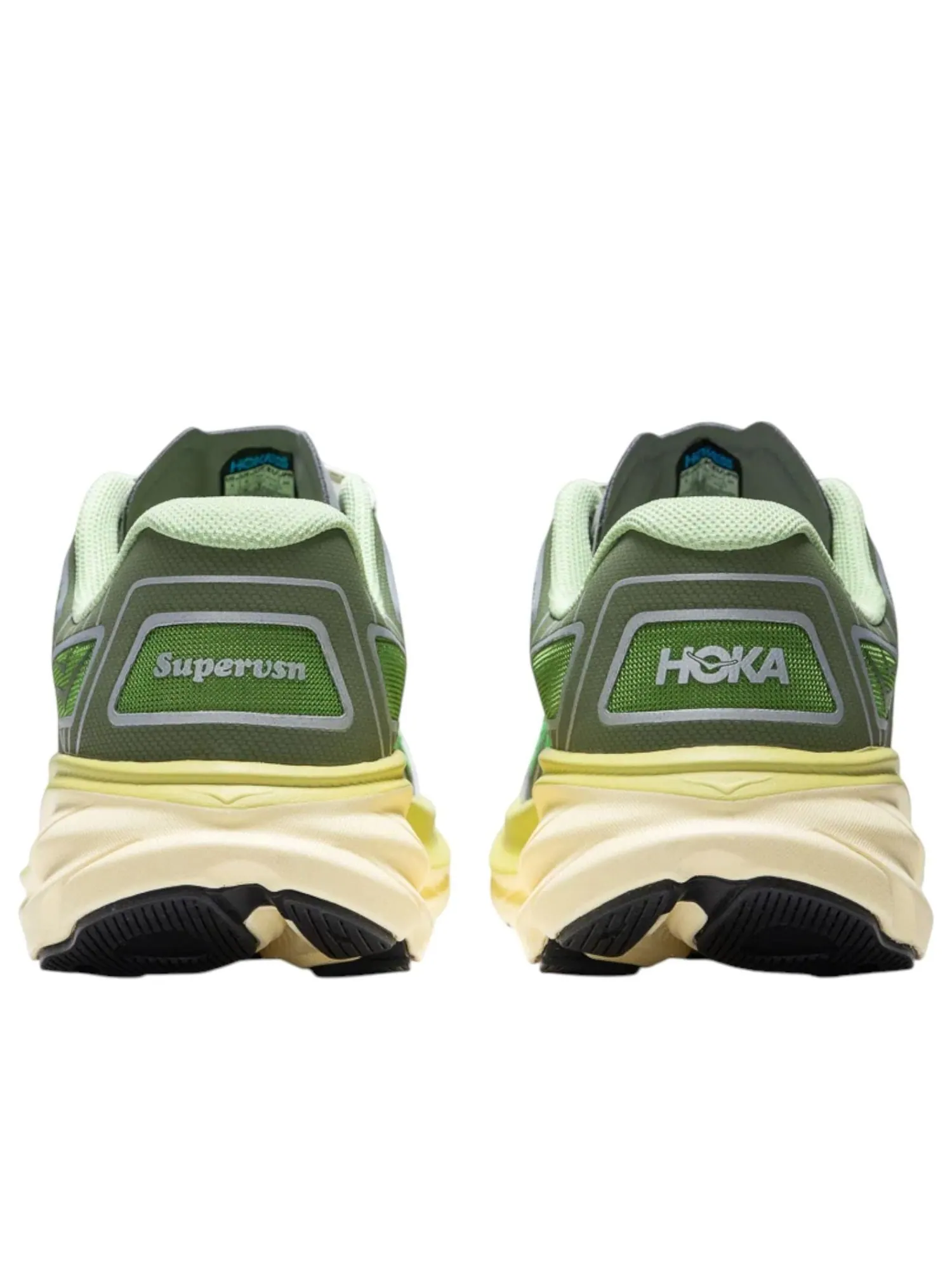 Hoka One One Clifton One9 'Supervsn Green Flash' — изображение 3 из 5, зеленый