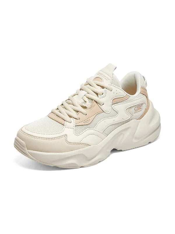 Кроссовки women bob's sport bobs bamina shoes 'cream white' Skechers — изображение 3 из 4, кремовый белый