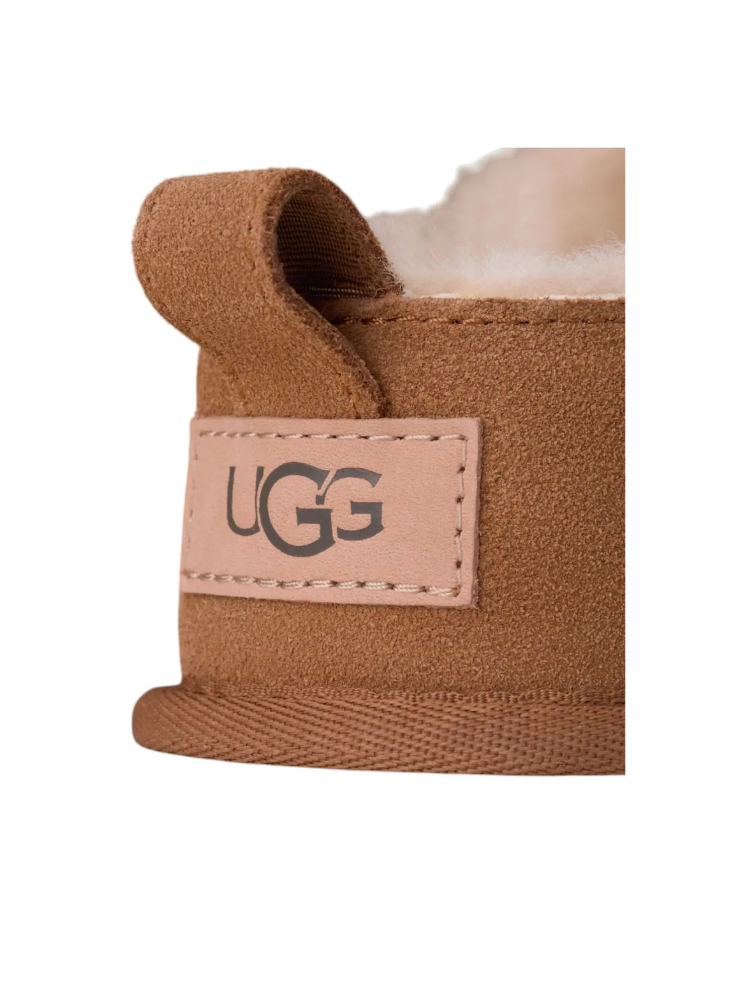 Ботинки (WMNS) UGG Classic Micro Boots 'Chestnut' — изображение 4 из 6, коричневый