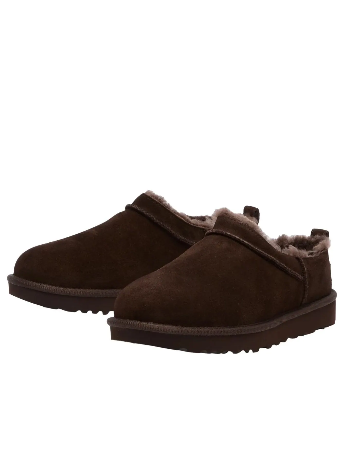 (WMNS) Классические микро-тапочки UGG 'Dusted Cocoa' — изображение 2 из 5, коричневый
