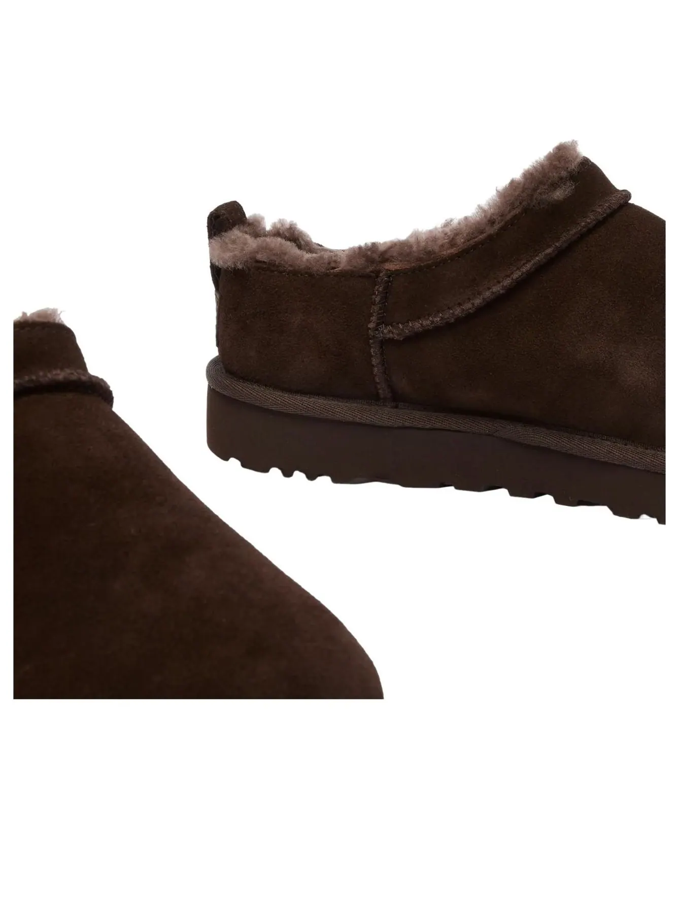 (WMNS) Классические микро-тапочки UGG 'Dusted Cocoa' — изображение 4 из 5, коричневый