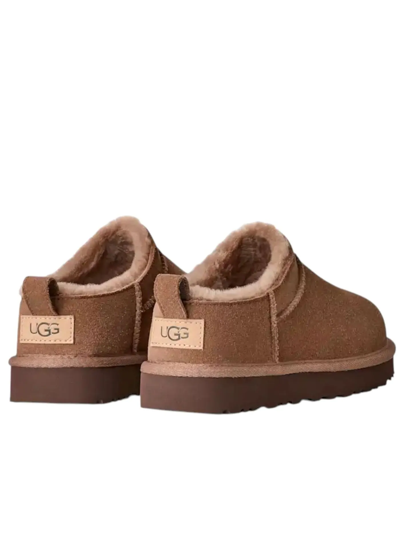 Сандалии (WMNS) UGG Classic Micro 'Rocky Oak' — изображение 3 из 6, коричневый